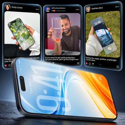 Torras OrigArmor képernyővédő fólia Apple iPhone 18 Pro / 17 Pro készülékhez, edzett üveg, teljes ragasztóval