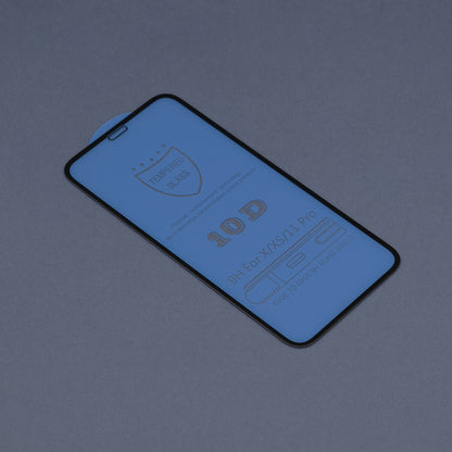 DUX DUCIS képernyővédő fólia Apple iPhone 11 Pro / XS / X készülékhez, edzett üveg, Edge Glue, fekete