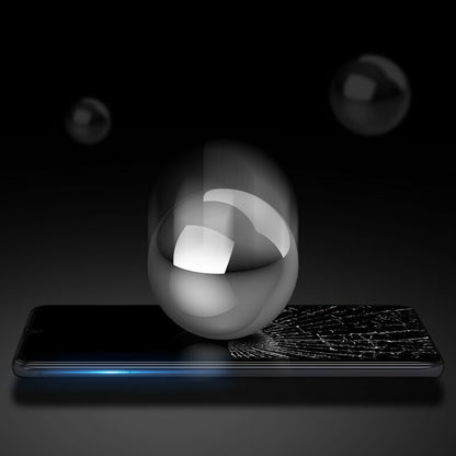DUX DUCIS képernyővédő fólia Apple iPhone 11 Pro / XS / X készülékhez, edzett üveg, Edge Glue, fekete