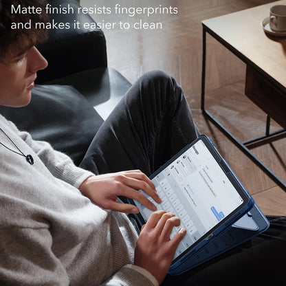 ESR Armorite Paper Feel UltraFit képernyővédő fólia Apple iPad Air 11 (2026) / Air 11 (2025) készülékekhez, Edzett üveg, Teljes ragasztás, 2 darabos készlet