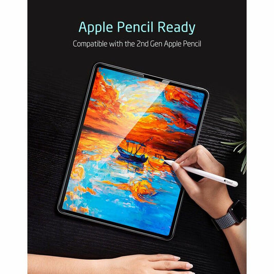 ESR képernyővédő fólia Apple iPad Air (2022) / Pro 11 (2021) / Air (2020) készülékekhez, Edzett üveg, Teljes ragasztás, 2 darabos készlet