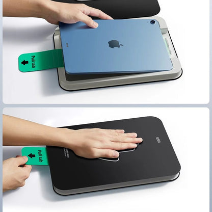 ESR UltraFit képernyővédő fólia Apple iPad (2025) / (2022) készülékhez, Edzett üveg, Teljes ragasztás, 2 darabos készlet