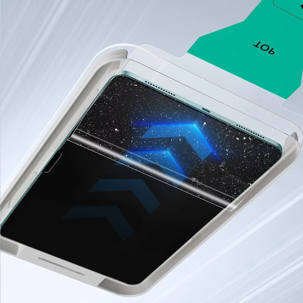 ESR UltraFit képernyővédő fólia Apple iPad Air 11 (2026) / Air 11 (2025) készülékhez, edzett üveg, teljes ragasztó, 2 darabos készlet