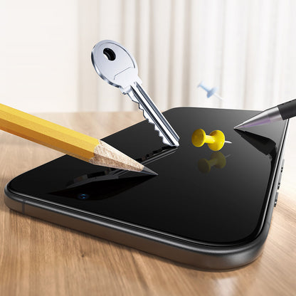 ESR UltraFit képernyővédő fólia Apple iPhone 17 Pro Max készülékhez, Edzett üveg, Teljes ragasztás, Fekete