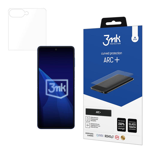 3MK ARC+ Külső Képernyővédő fólia Samsung Galaxy Z Flip8 F776-hoz, Műanyag