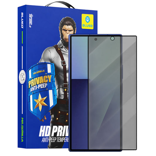 Blueo Anti-Peep Külső Képernyővédő fólia Samsung Galaxy Z Fold8 Ultra F971 / Z Fold7 F966 készülékhez, Biztonsági Üveg, Teljes Ragasztóval