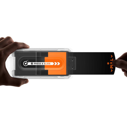 Spigen GlastR EZ FIT Pro HD Külső Privacy Képernyővédő fólia Samsung Galaxy Z Fold8 Ultra F976-hez, Edzett Üveg, Teljes Ragasztóval