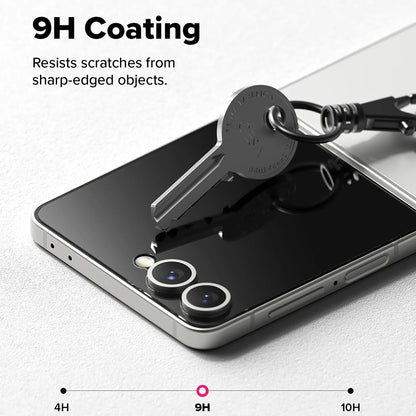 Ringke Cover Display Külső Képernyővédő fólia Samsung Galaxy Z Flip7 F766-hoz, Edzett Üveg, Teljes Ragasztó, 2 darabos készlet