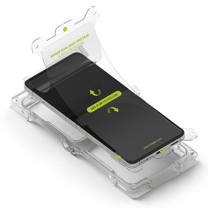 Belső képernyővédő fólia Ringke Dual Easy Pro Samsung Galaxy Z Flip7 F766-hoz, Műanyag, 2 darabos készlet