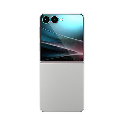 Külső képernyővédő fólia Spigen GlastR EZ FIT Samsung Galaxy Z Flip7 F766-hoz, Edzett üveg, Teljes ragasztás, 2 darabos készlet AGL09585