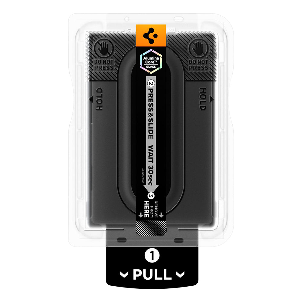 Spigen GlastR EZ FIT Pro HD Külső Képernyővédő fólia Samsung Galaxy Z Fold8 F971-hez, Edzett Üveg, Teljes Ragasztó AGL11942