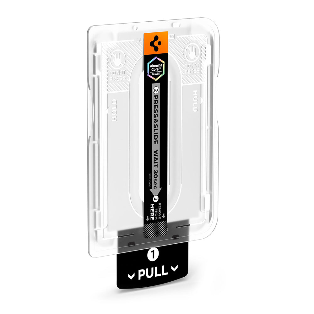 Spigen GlastR EZ FIT Pro HD Külső Képernyővédő fólia Samsung Galaxy Z Fold8 F971-hez, Edzett Üveg, Teljes Ragasztó, 2 darabos készlet AGL11943