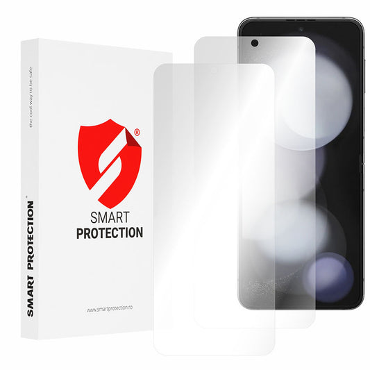 Smart Protection Premium Classic belső képernyővédő fólia Samsung Galaxy Z Flip5 F731 készülékhez, műanyag, 2 darabos szett