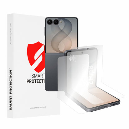 Smart Protection Premium Classic belső képernyővédő fólia Samsung Galaxy Z Flip8 F776 készülékhez, műanyag, 2 darabos szett