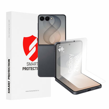 Smart Protection Premium Classic belső képernyővédő fólia Samsung Galaxy Z Flip8 F776 készülékhez, műanyag, 2 darabos szett