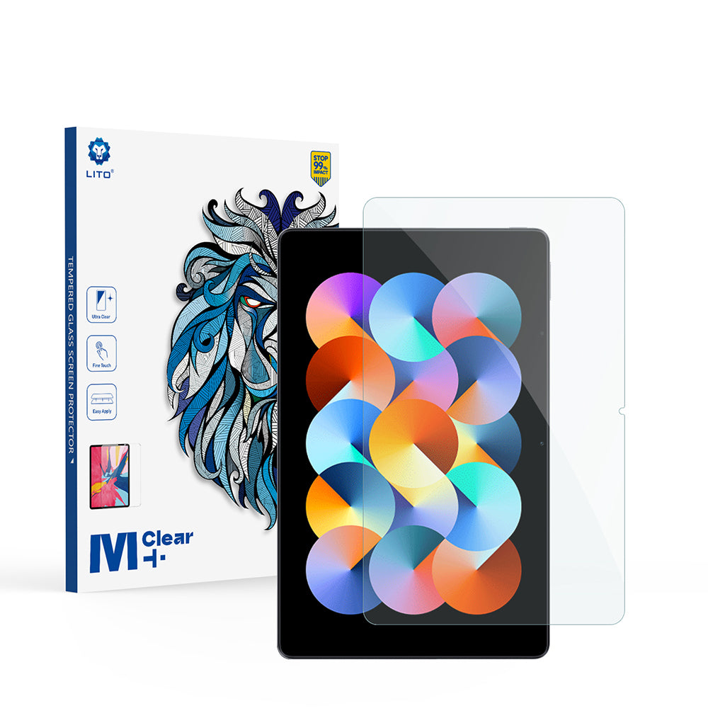 Lito Classic Screen Protector Film for Xiaomi Redmi Pad, Tempered Glass, Full Glue, 2.5D