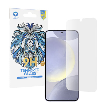 Lito Classic Ultra Thin képernyővédő fólia Samsung Galaxy S25 Edge S937 / S25+ S936 / S24+ S926 készülékekhez, edzett üveg, teljes ragasztó, 2.5D