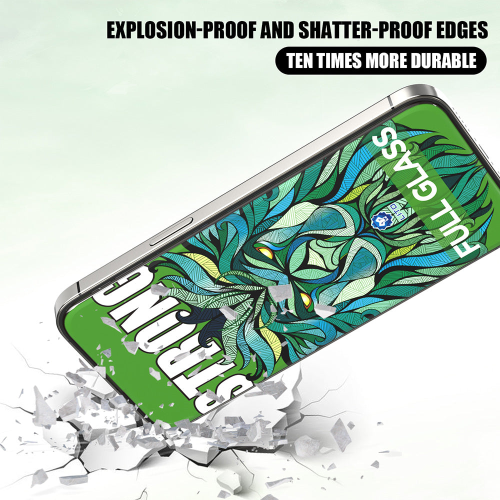 Védőfólia Lito D+ Max Strong Apple iPhone 17 Pro-hoz, Edzett Üveg, Teljes Ragasztás, Fekete
