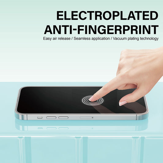 Lito NB képernyővédő fólia Apple iPhone 17 Pro Max-hez, Edzett üveg, Teljes ragasztás, Fekete