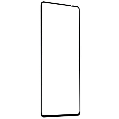 Lito képernyővédő fólia Samsung Galaxy A52s 5G A528 / A52 5G A526 / A52 A525 készülékekhez, edzett üveg, teljes ragasztó, 2.5D, fekete