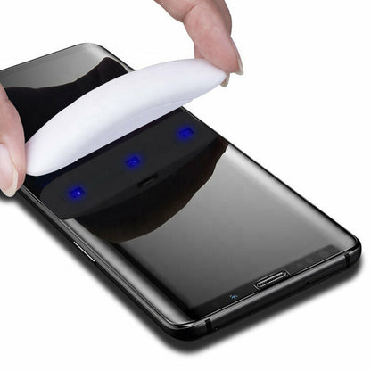 Lito képernyővédő fólia Samsung Galaxy S22 Ultra 5G S908 készülékhez, edzett üveg, UV ragasztó, 3D
