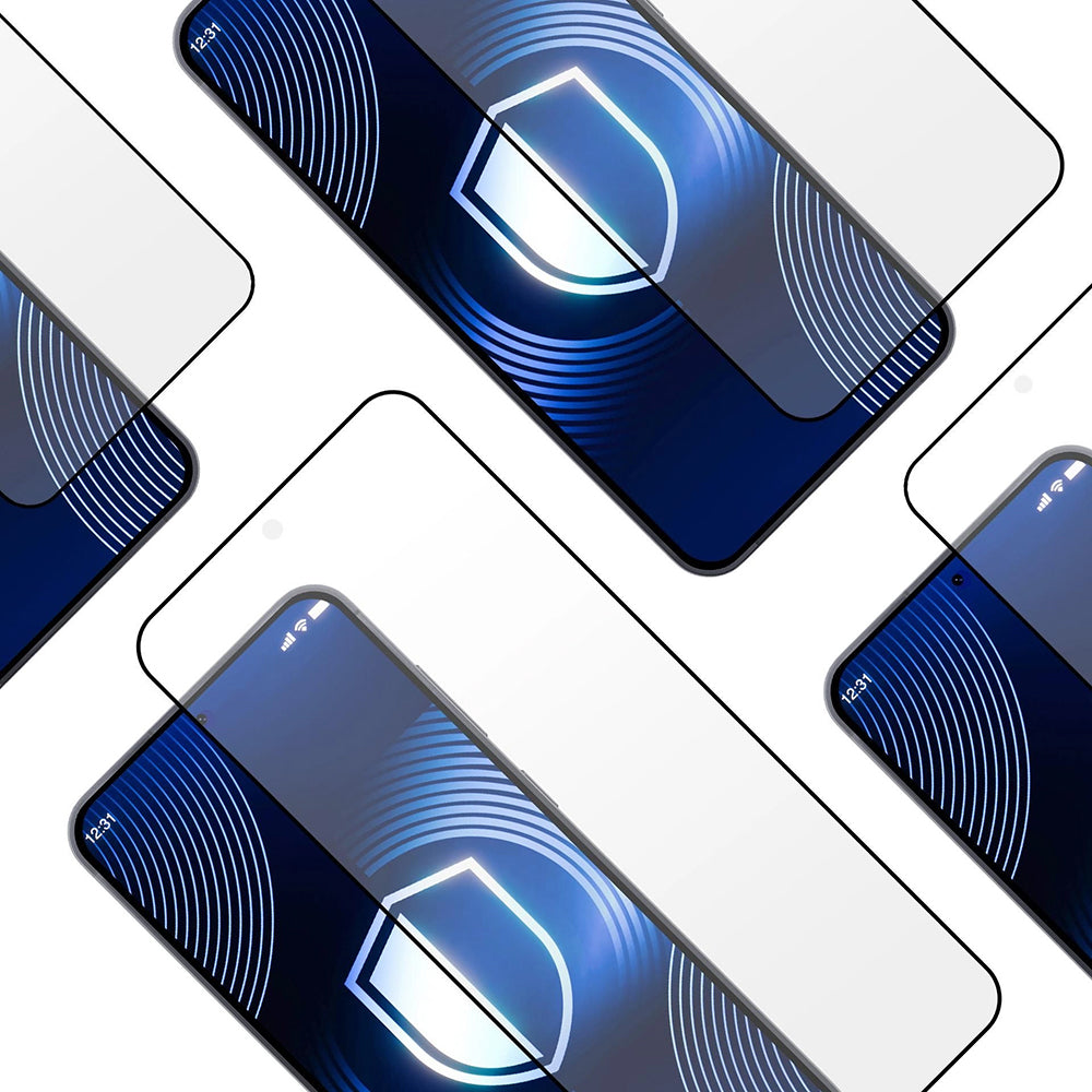 Matt 3MK Max képernyővédő fólia Samsung Galaxy S26 Plus készülékhez, Edzett üveg, Teljes ragasztás, Fekete