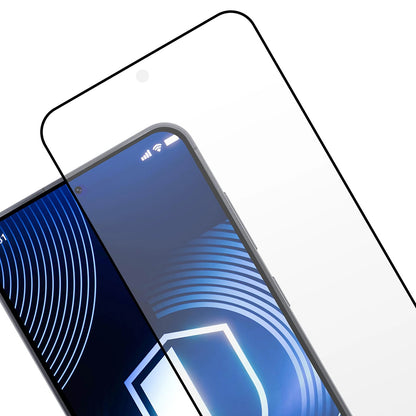 Matt 3MK Max képernyővédő fólia Samsung Galaxy S26 Plus készülékhez, Edzett üveg, Teljes ragasztás, Fekete