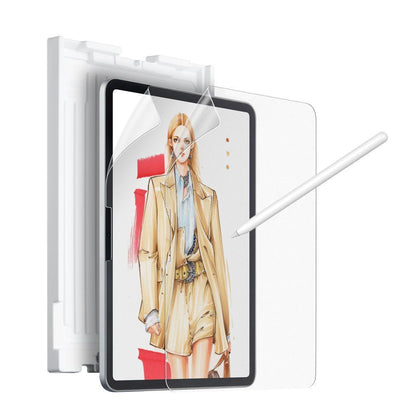 Matt ESR Paper Feel képernyővédő fólia Apple iPad Air 13 (2025) / Air 13 (2024) készülékekhez, Műanyag, Teljes ragasztás, 2 darabos készlet