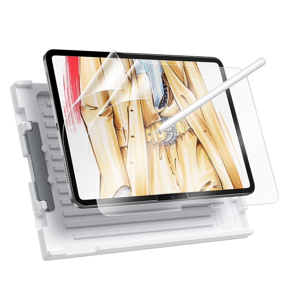 Matte ESR Paper Feel Screen Protector for Apple iPad Pro 13 (2024), Plastic, Set of 2 Pieces