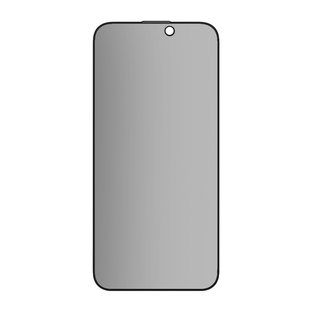 Blueo Matt Privacy Anti-Peep képernyővédő fólia Apple iPhone 15 Pro-hoz, edzett üveg, teljes ragasztóval