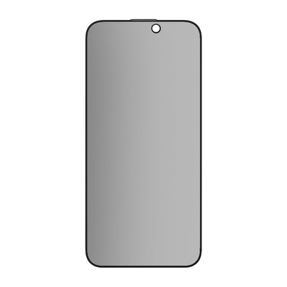 Blueo Matt Privacy Anti-Peep képernyővédő fólia Apple iPhone 15 Pro-hoz, edzett üveg, teljes ragasztóval