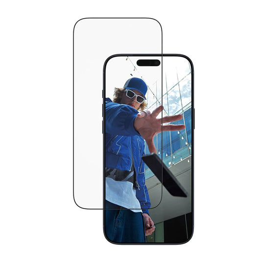 PanzerGlass Ultra-Wide Fit EasyAligner védőfólia Apple iPhone 17 Pro Max készülékhez, Edzett üveg, Teljes ragasztás, Fekete