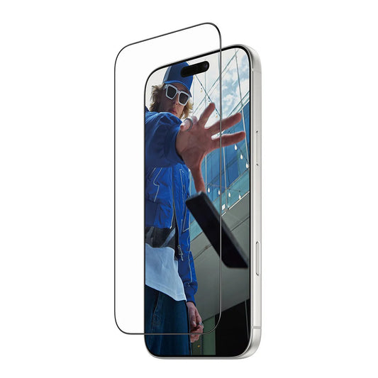 PanzerGlass Ultra-Wide Fit Fastfit védőfólia Apple iPhone 17 Pro Max készülékhez, Edzett üveg, Teljes ragasztás, Fekete