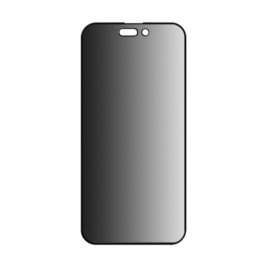 Anank 1X megerősített 360 fokos Privacy képernyővédő fólia Apple iPhone 14 Pro Max készülékhez, biztonsági üveg, teljes ragasztó, 2.5D