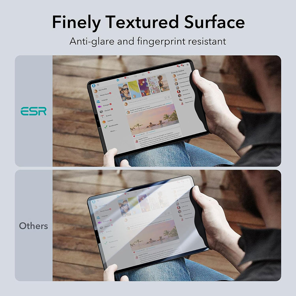 ESR mágneses Privacy képernyővédő fólia Apple iPad Air 11 (2026) / Air 11 (2025) készülékhez, műanyagból