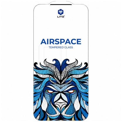 Lito Airspace Border képernyővédő fólia Apple iPhone 18 Pro Max / 17 Pro Max készülékhez, edzett üveg, teljes ragasztás