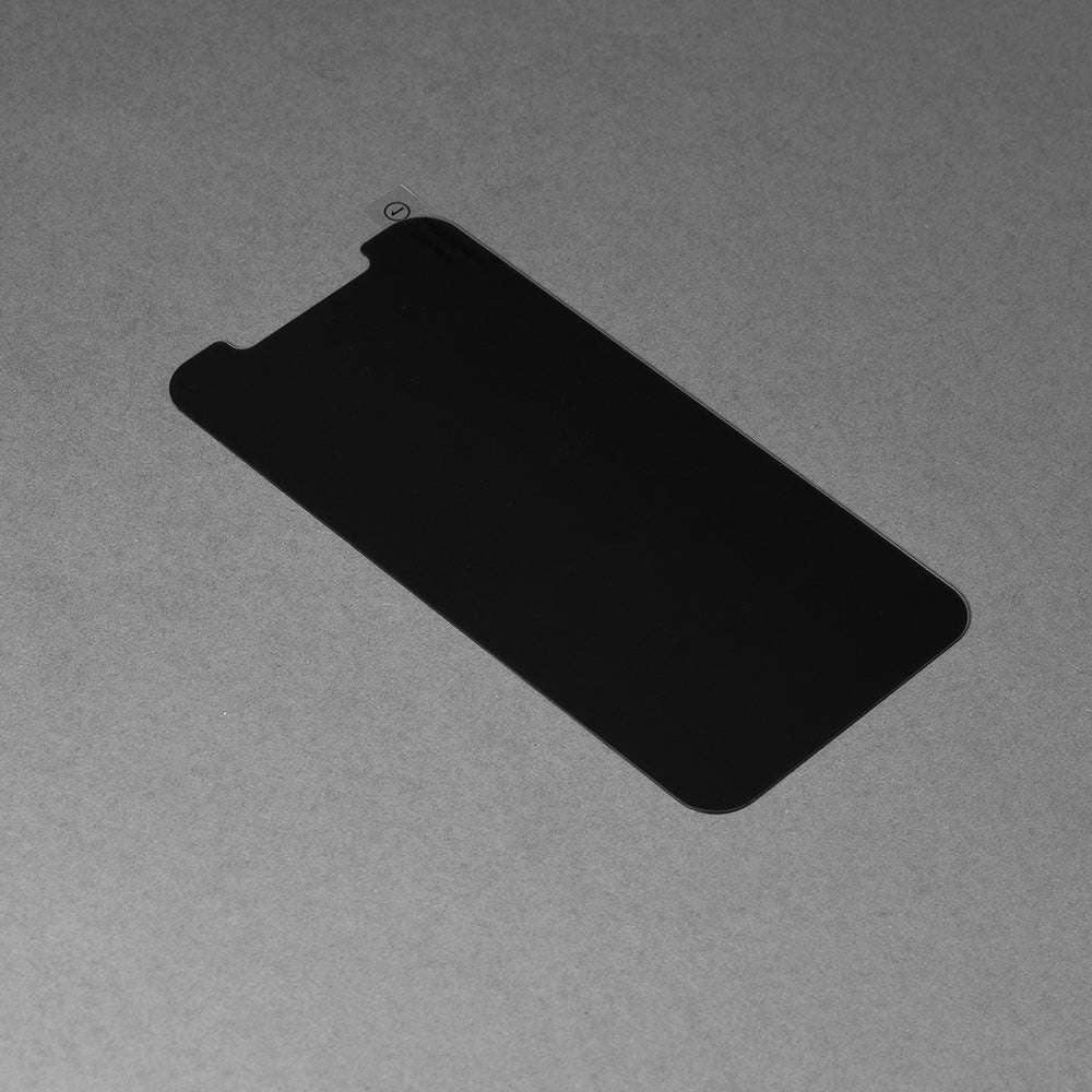 Lito Classic Privacy képernyővédő fólia Apple iPhone 12 / 12 Pro készülékhez, edzett üveg, teljes ragasztó, 2.5D