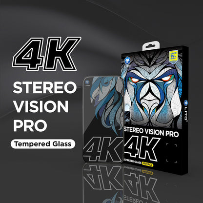 Védőfólia Privacy Lito D+ Max 4K Apple iPhone 17 Pro-hoz, Edzett Üveg, Teljes Ragasztás