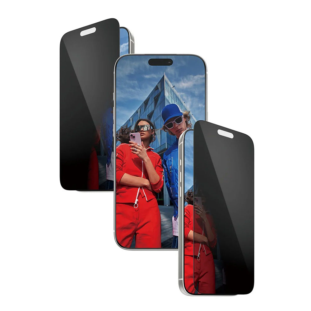 Privacy PanzerGlass Ultra-Wide Fit 2-Way EasyAligner képernyővédő fólia Apple iPhone 17 Pro Max készülékhez, Edzett üveg, Teljes ragasztás