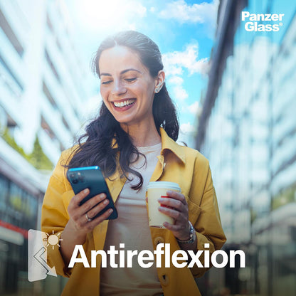 Védőfólia Privacy PanzerGlass Ultra-Wide Fit EasyAligner az Apple iPhone 16 Pro Max-hoz, Edzett Üveg, Teljes Ragasztás