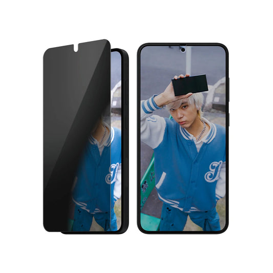 Privacy PanzerGlass Ultra-Wide Fit védőfólia Samsung Galaxy S25+ S936 / S24+ S926 készülékekhez, Edzett üveg, Teljes ragasztás