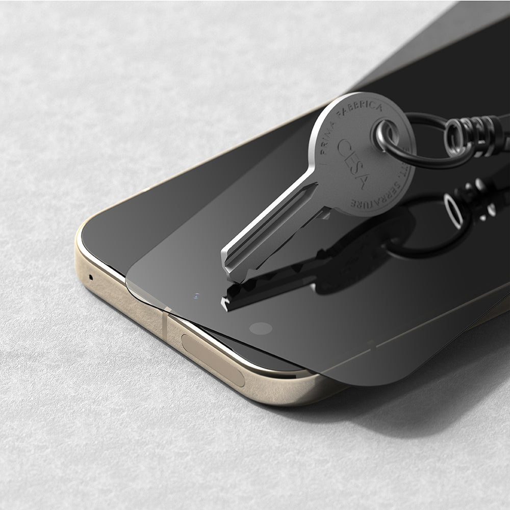 Ringke Easy Slide Privacy képernyővédő fólia Google Pixel 11 Pro XL / 10 Pro XL / 9 Pro XL készülékekhez, edzett üveg, teljes ragasztó, 2 darabos készlet
