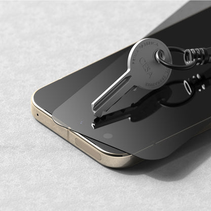 Ringke Easy Slide Privacy képernyővédő fólia Google Pixel 11 Pro XL / 10 Pro XL / 9 Pro XL készülékekhez, edzett üveg, teljes ragasztó, 2 darabos készlet