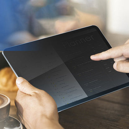 Techsuit ArmorGlass CrystalHD Privacy képernyővédő fólia Samsung Galaxy Tab S10+ / Tab S9 FE+ készülékhez, edzett üveg, teljes ragasztó, 2 darabos készlet
