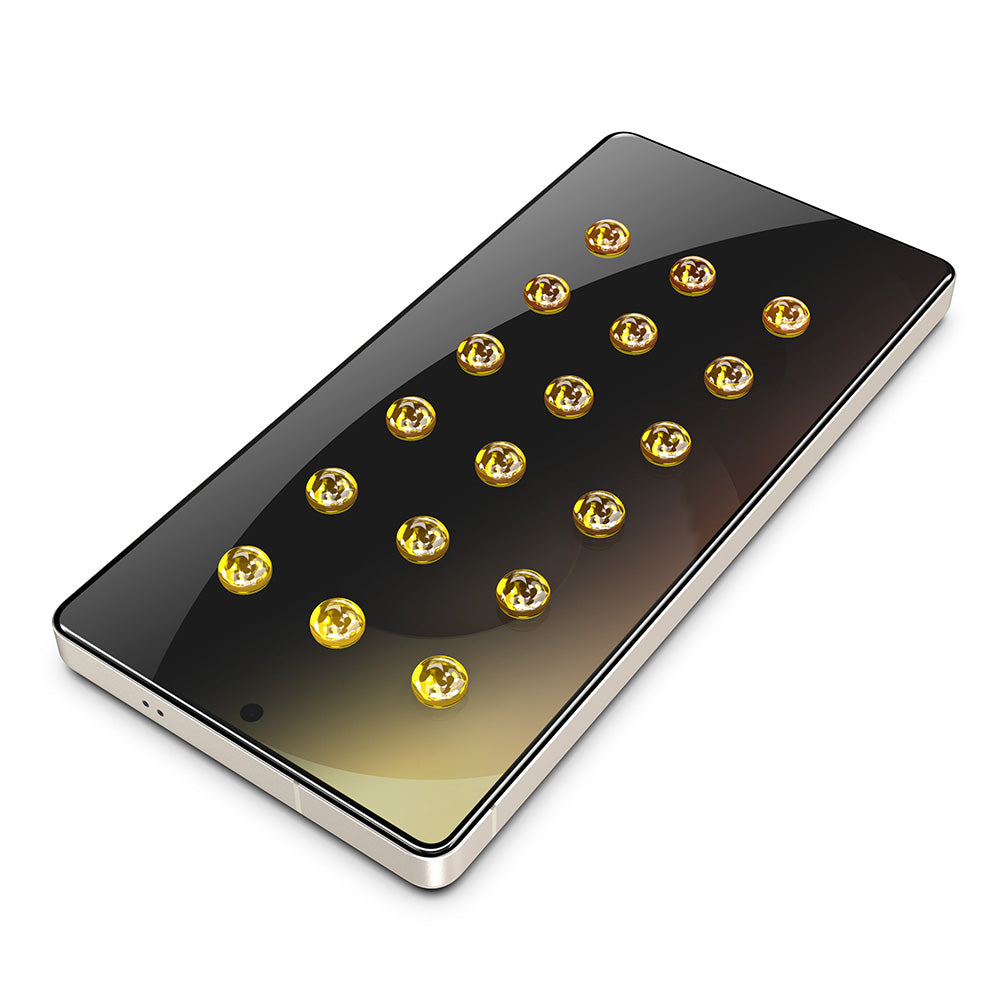 Védőfólia Privacy Techsuit TitanGlass CrystalHD Samsung Galaxy S26 S942 készülékhez, Edzett üveg, Teljes ragasztás, 2 darabos készlet