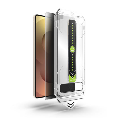 Techsuit TitanGlass CrystalHD Privacy képernyővédő fólia Samsung Galaxy S26 Ultra S948-hez, Edzett üveg, Teljes ragasztás