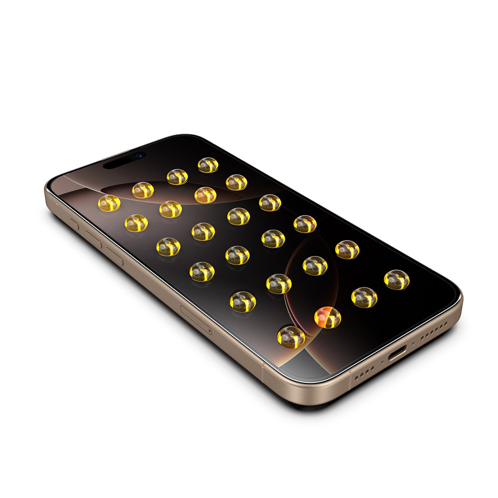 Techsuit TitanGlass Privacy képernyővédő fólia Apple iPhone 15 Pro Max készülékhez, Biztonsági üveg, Teljes ragasztóval