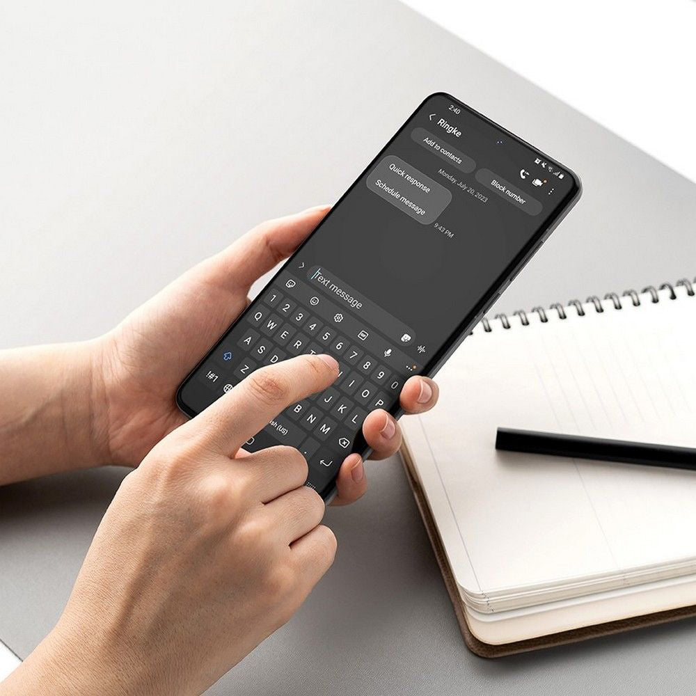 Ringke Dual Easy képernyővédő fólia OnePlus 13-hoz, műanyag, 2 darabos készlet