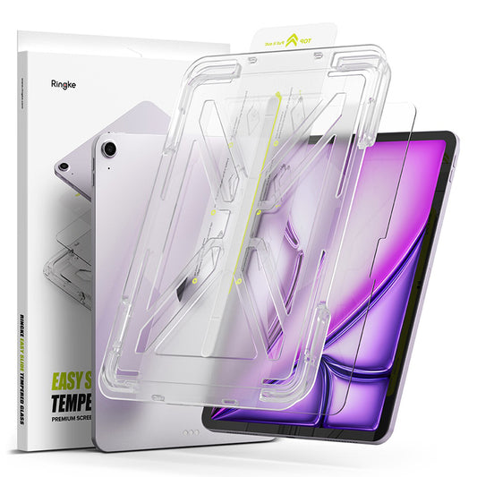 Ringke Easy Slide képernyővédő fólia Apple iPad Air 11 (2026) / Air 11 (2025) készülékhez, edzett üveg, teljes ragasztóval
