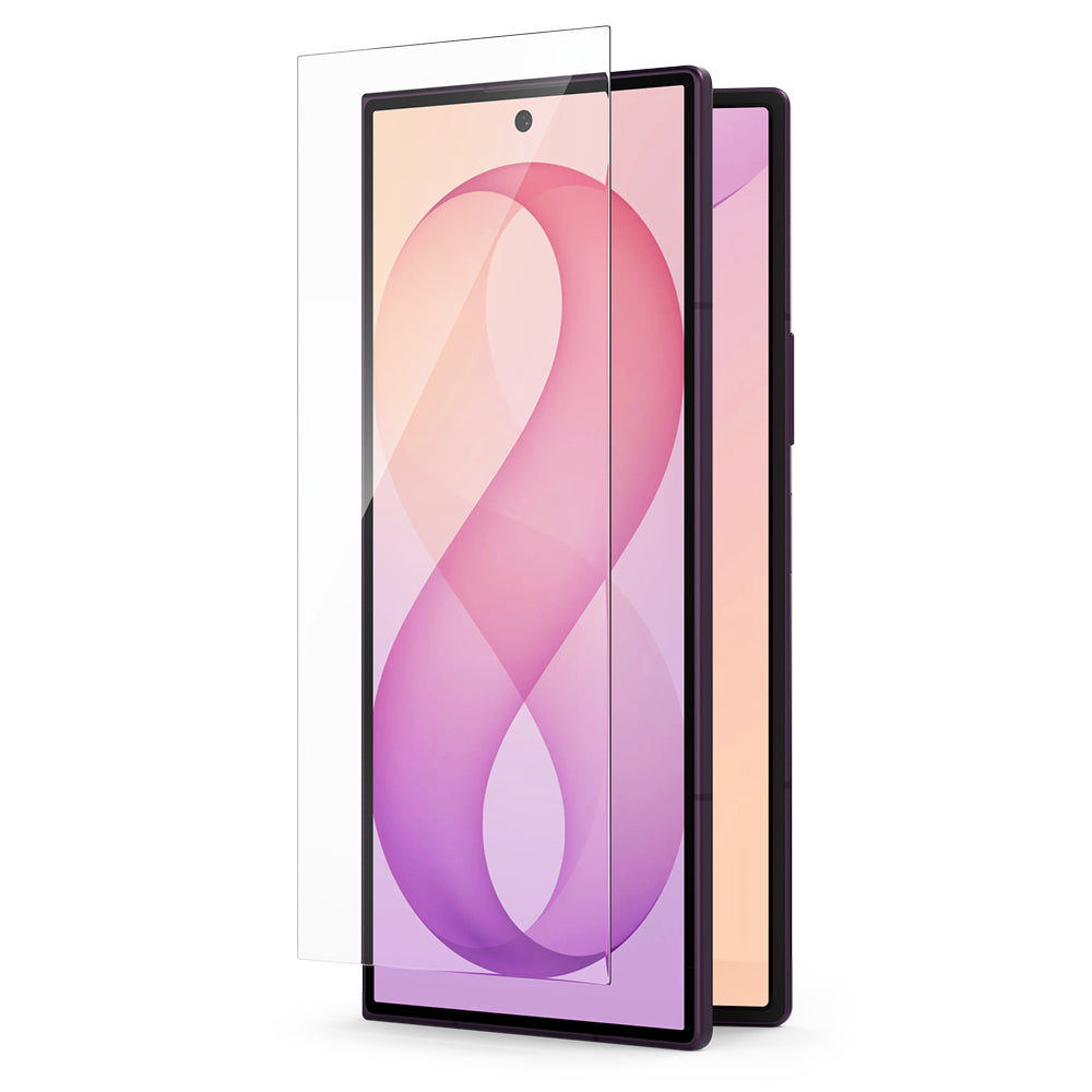 Ringke Easy Slide Külső Képernyővédő fólia Samsung Galaxy Z Fold8 Ultra F976-hez, Edzett Üveg, Teljes Ragasztó, 2 darabos készlet